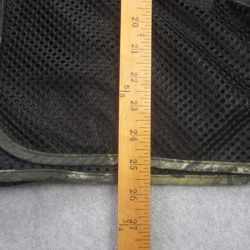 Quail Unlimited Mens Large Mesh Hunting Vest Mossy‎ Oak Break Up Camo Shooting - Picture 10 of 13